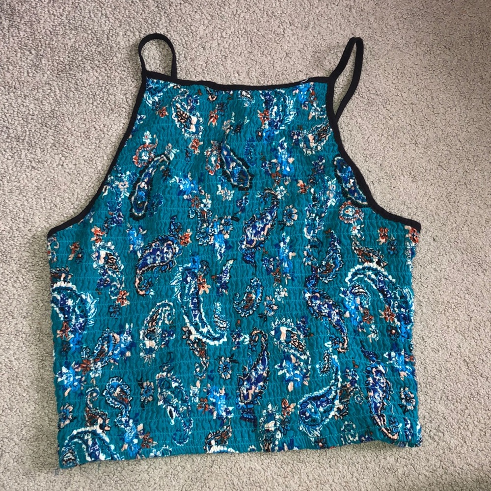 Paisley tank top